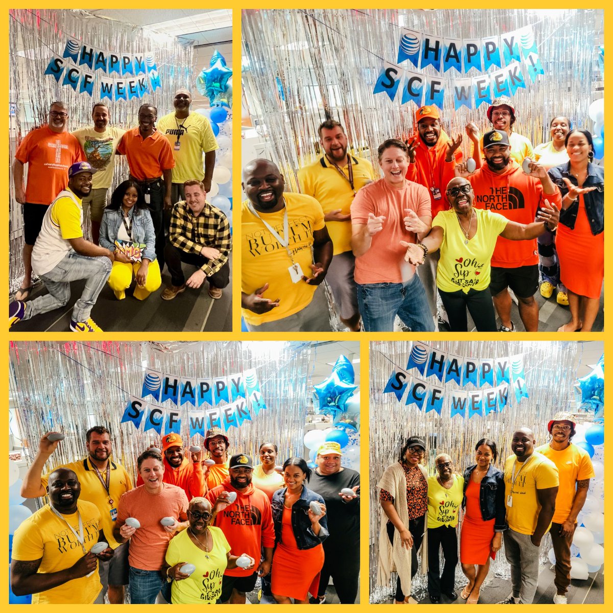 EarthCity05's tweet photo. SCFW Day 3 - Just a little treat to say, thank you for all you do, we appreciate you! Nothing better than a healthy snack day!
#ECrocks23 #LifeAtATT #SCFW2023 https://t.co/RSb7tCU8Sj