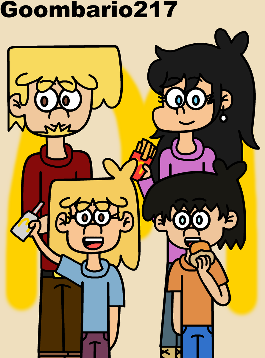 goombario217's tweet photo. Buenas noches aquí les traigo este 2 dibujos de mis OC's de TLH en base al comercial japonés de McDonalds espero les guste 😉 #TheLoudHouse #LoudHouse #TLH #TLHAu #TLHOC #OCs #LaironLoud #CarolPingrey #ValentiaSarabia #CindyLoud #LamecLoud #LilianaLoud #McDonald #McDonaldsJapan https://t.co/GxcxqhvWTz