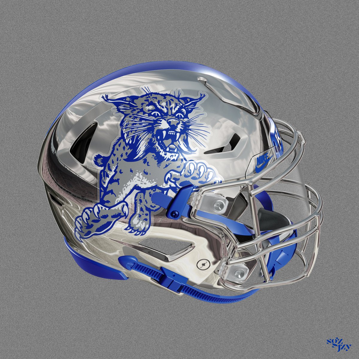 mrjojostephens's tweet photo. #BBN: 

Could you go for the '73-86 logo on a helmet paired with a retro-inspired uniform for the Cats? https://t.co/tfA0bJDIGX
