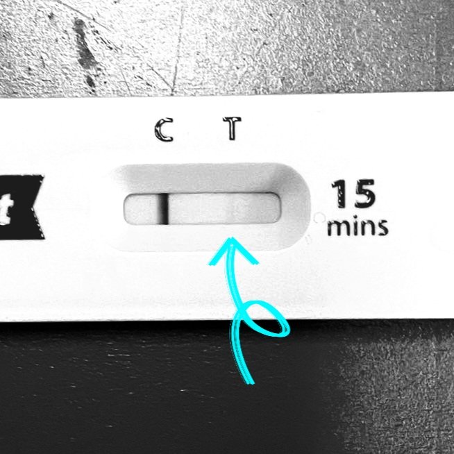 The NYC Comptroller may not know how to check for a faintly positive RAT, but I'm gonna make sure you do.

1. Photo with flash (washes out erratic glares).
2. Zoom in.
3. Tilt phone away (alters contrast to eyes).
4. Play with contrast/exposure.
5. Try grayscale to even out hues.