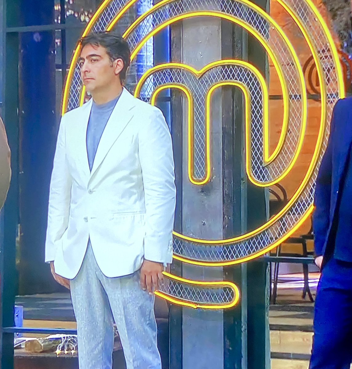 Zurycantillo's tweet photo. Chris perdón por criticarte tu mala cara, ahora entiendo tu fastidio por todo el chiste de esta “temporada“
 #MasterChefCelebrity #MasterChefCelebritycolombia https://t.co/FGWB69JplA