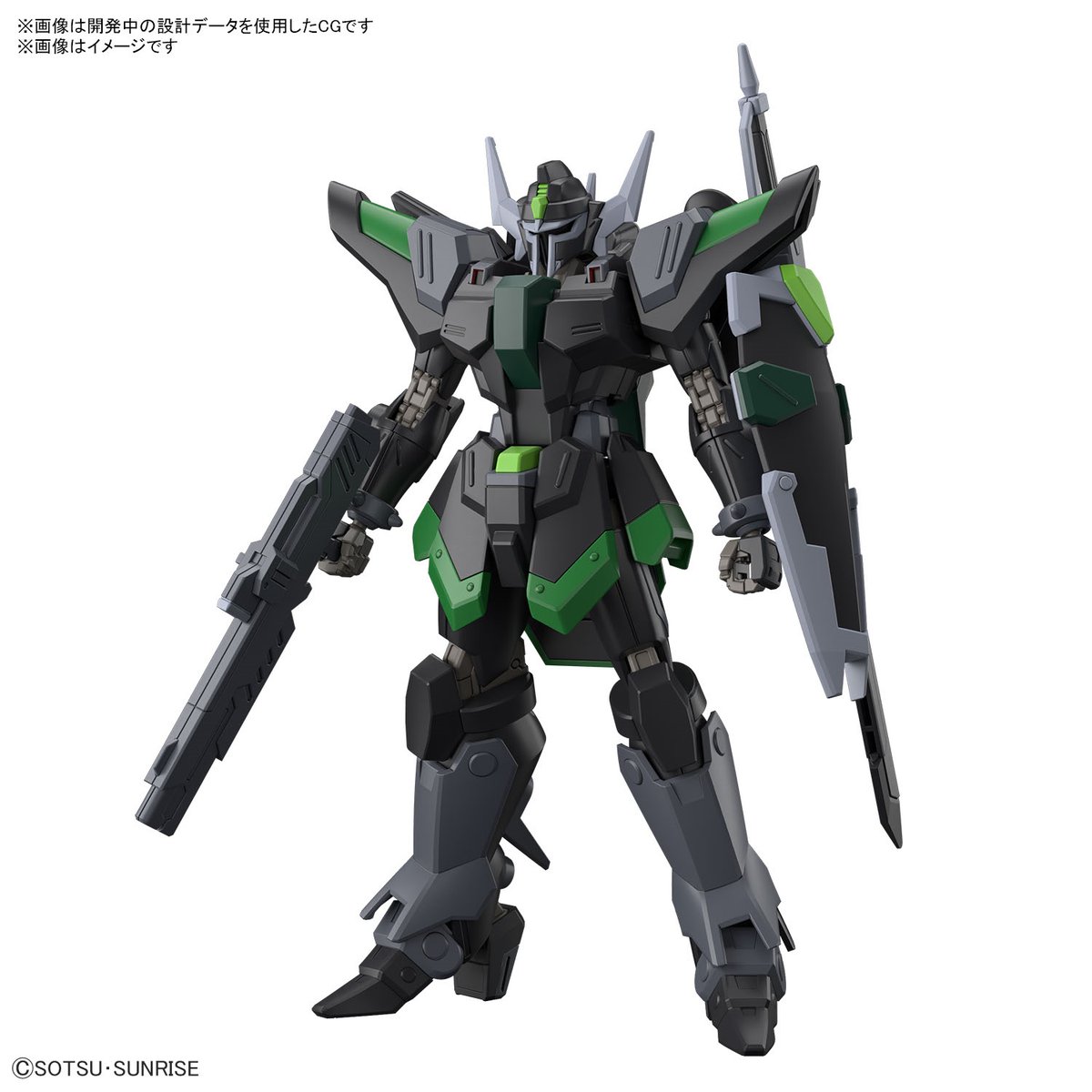 HobbySite's tweet photo. 【2024年3月発売予定】
本日以降 順次WEB予約受付開始

『機動戦士ガンダムSEED FREEDOM』
「HG 1/144 ブラックナイトスコードルドラ(仮)」が登場！
全高ほどある大型の剣が付属！

https://t.co/fHcKFk9d8I
#GNF EAST会場でも実物展示✨
#ガンプラ #SEEDFREEDOM https://t.co/F1oZ4SLLW5
