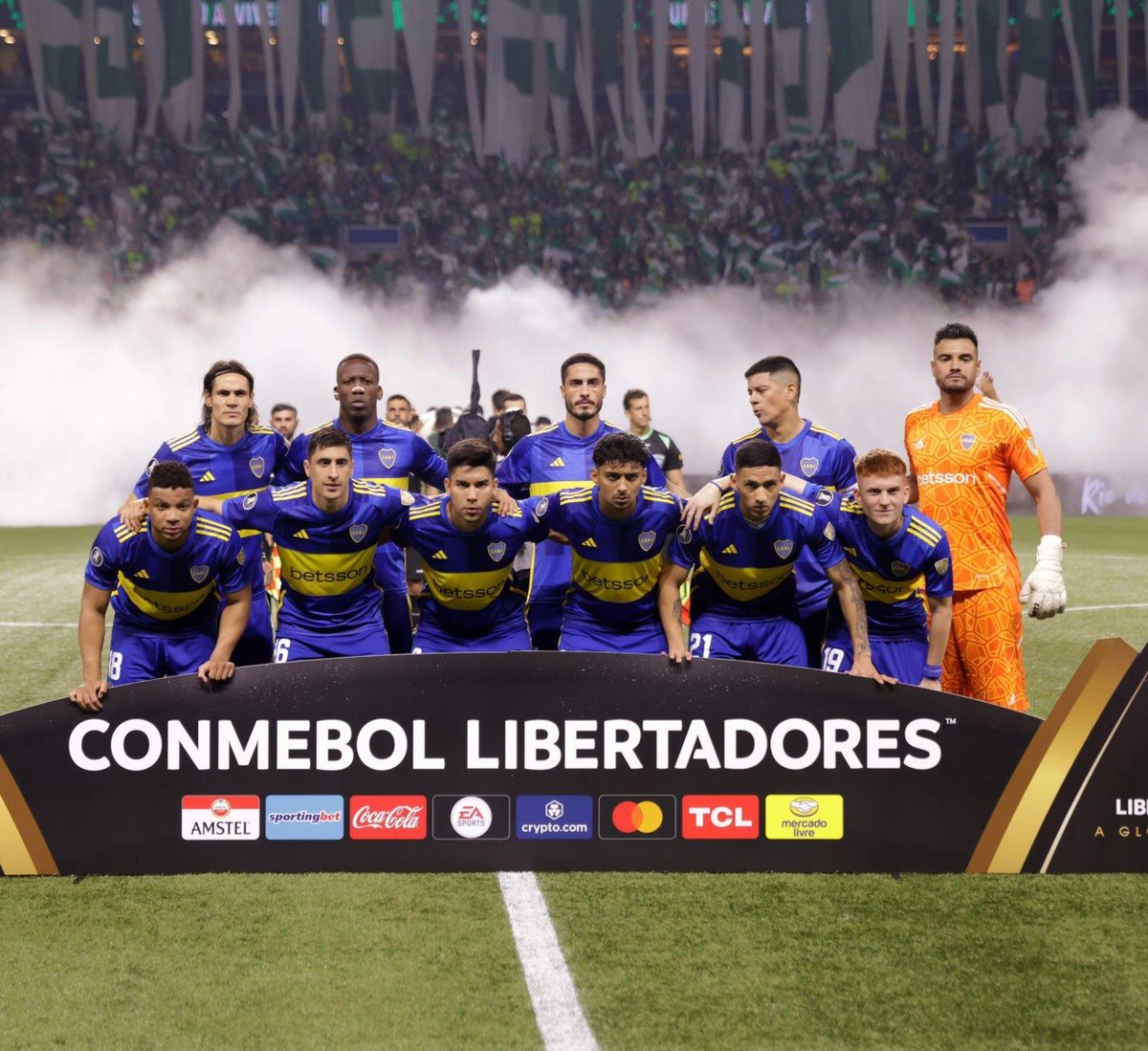 "Vamos Boca":
Porque eliminó a Palmeiras y enfrentará a Fluminense en la final de la #Libertadores