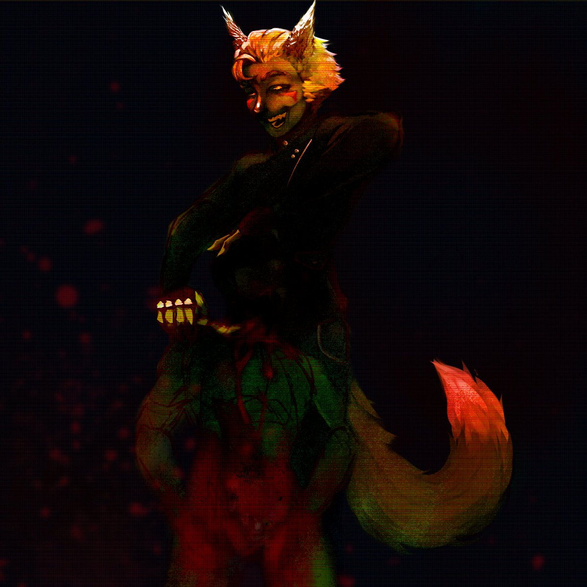 Pinkblue441's tweet image. Just him nothing else 
*Blood warning
#tpof #thepriceofflesh #BTD #renhana #Fox #drawing #goretober #btd2