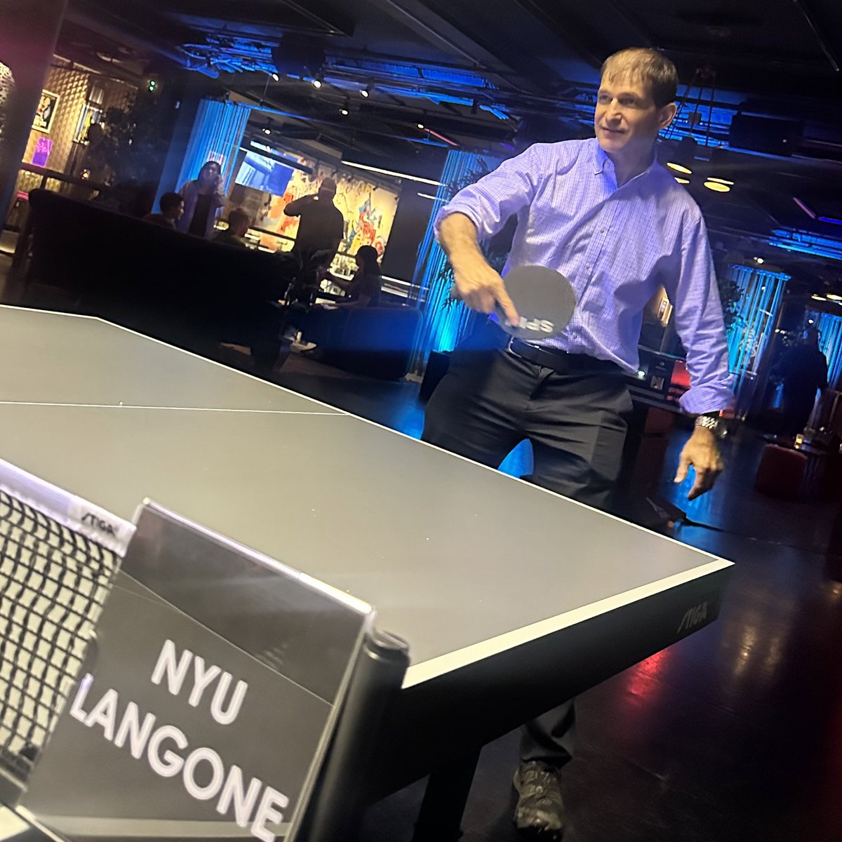 🏓 Ping-pong night! &amp; we’re complete 7/7!

In addition to the excellent training &amp; topnotch faculty, having a good work-life balance is also one of our program’s strengths 😉 

Thank you for taking care of your fellows, <a href="/DCharytan/">David Charytan</a> <a href="/judybenstein/">Judith Benstein</a>! We appreciate you! 💜
#nephtwitter