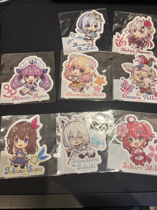 そろそろシールの色が褪せちゃってるから張替えようかしら 悩むラインナップ