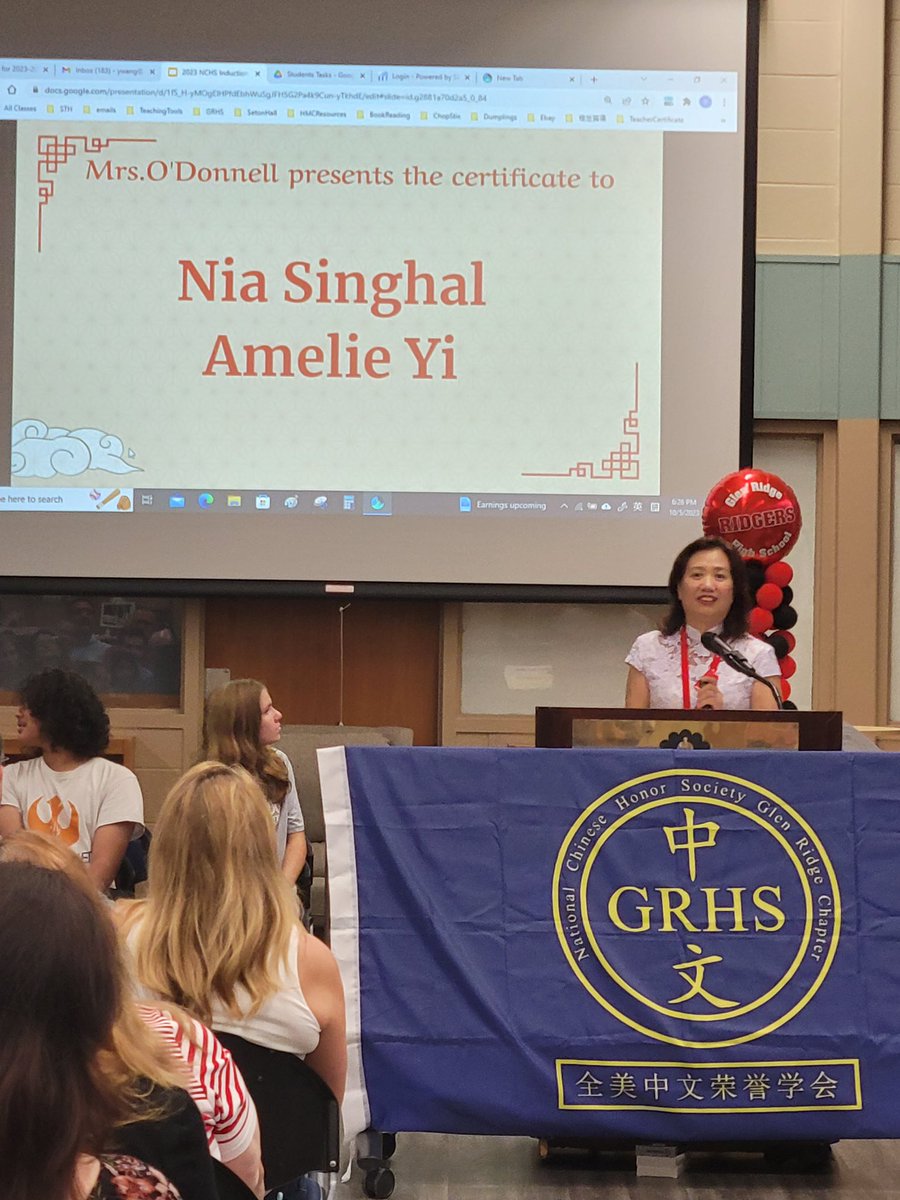 Congratulations to the new members of the National Chinese Honor Society, National Youth Scholars in Chinese, students who won all kinds of awards, and the best students in GRHS Chinese program!