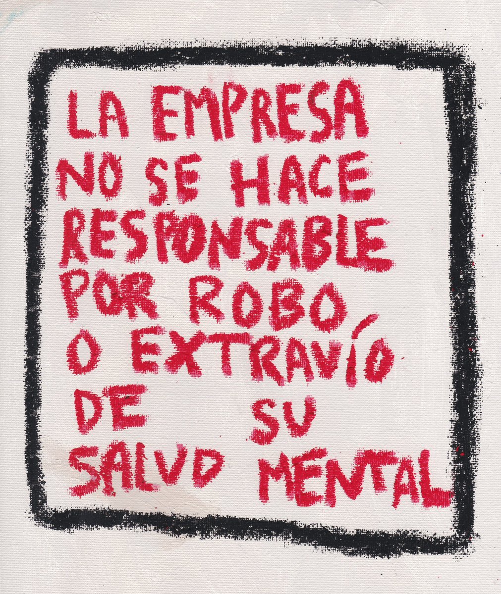 Fig. 1: “Responsabilidad de la empresa.” (Pastel de óleo sobre tela) Octubre, 2023.