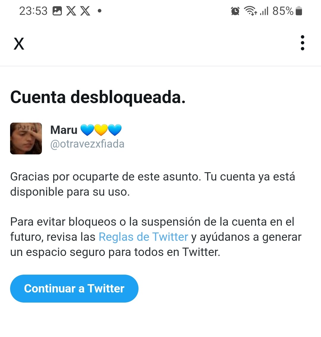 Porfiada 💙💛💙 tweet media