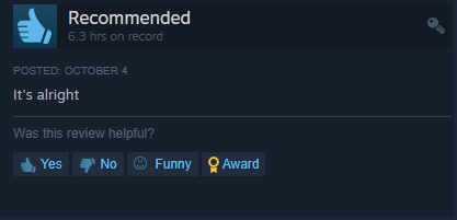 SIX_SHADOWS_DEV's tweet photo. @dotagegame Awesome. Can't say I'm not a little bit jealous. Your game looks like it has a ton of potential for emergent gameplay. Meanwhile, the absolute chads who buy my game leave me with gems like this https://t.co/oeb5x0xBwx