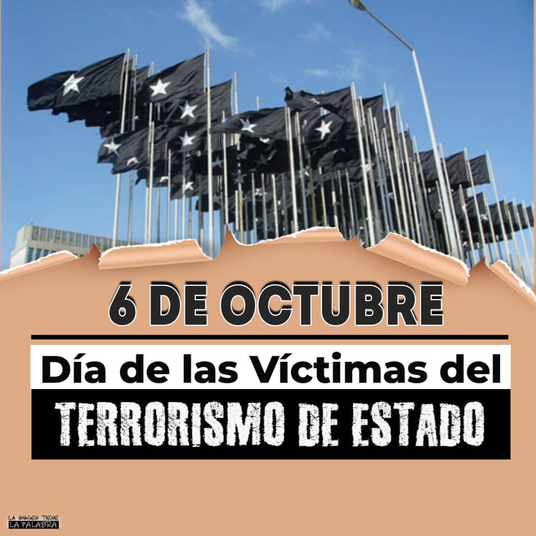 El derribo del vuelo 455 que saldría desde Barbados a Cuba es un símbolo de los más terrible que hemos sufrido en materia de terrorismo
#NoAlTerrorismo
#CubaNoEsTerrorista  
<a href="/cubacooperaven/">Brigada Médica Cubana en Venezuela</a> 
<a href="/CubaMir_Ven/">Brigada Médica Cubana Estado Miranda</a> 
<a href="/CdiCalifornia/">CDI La California Sur Estado Miranda</a> 
<a href="/CDIPrefecturaB/">@CDIPrefecturadeBaruta</a> 
<a href="/PaloVerdeCDI/">CDI Joaquin Blanco (Miranda)</a> 
<a href="/DoloritaCdi/">CDI La Dolorita</a>