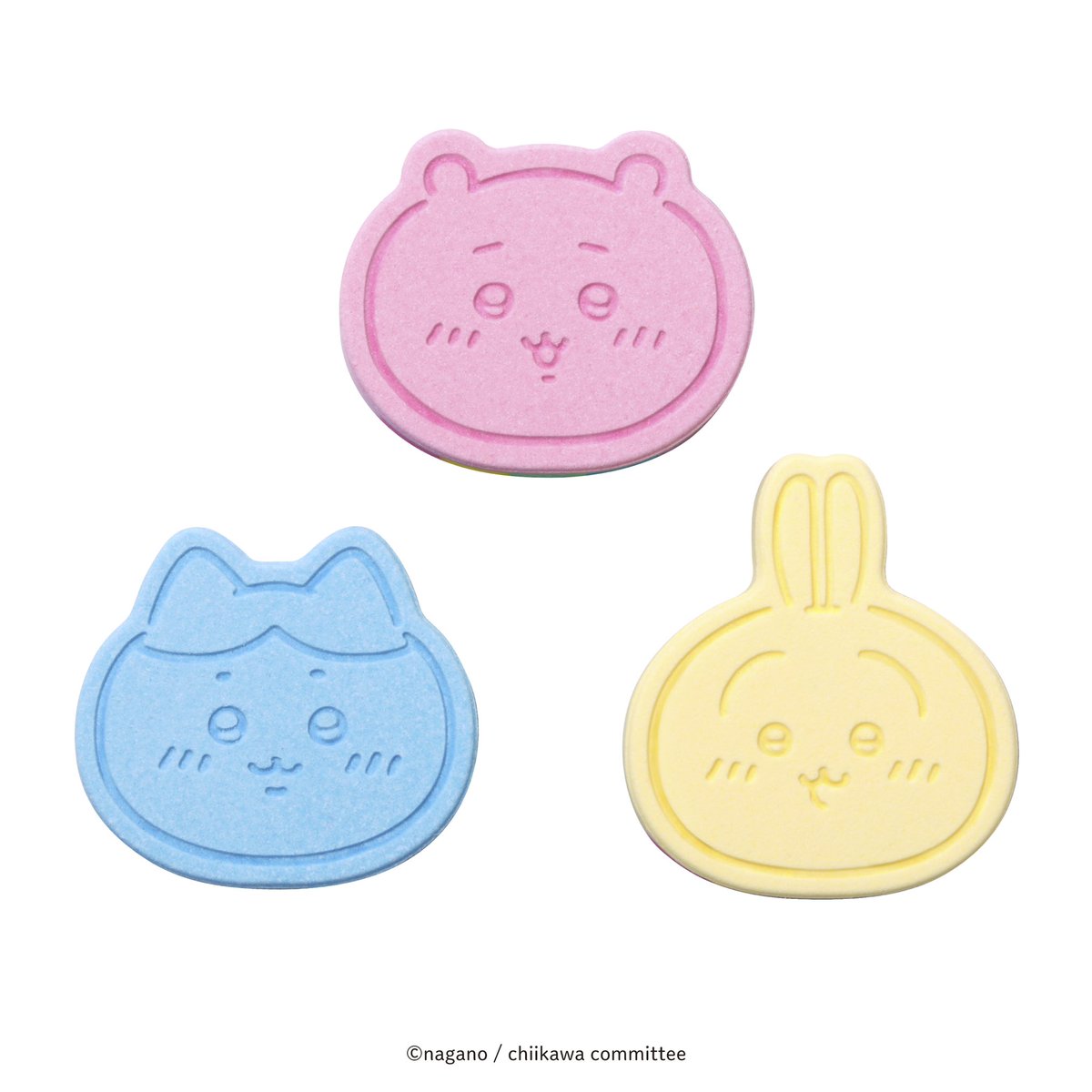 🌟新商品🌟 『ちいかわ カラフルバスフィズ』 おふろで虹が出る