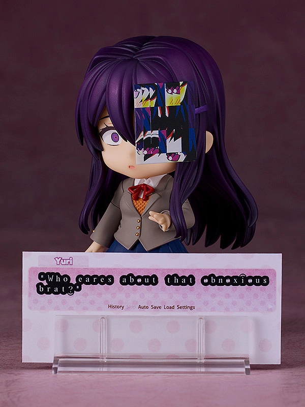Wario64's tweet photo. Doki Doki Literature Club! - Yuri Nendoroid up for preorder on Goodsmile ($40.99) https://t.co/hiKRkMdYba 

includes Chocolate + Hand Parts https://t.co/b9Zjkj5Ny8