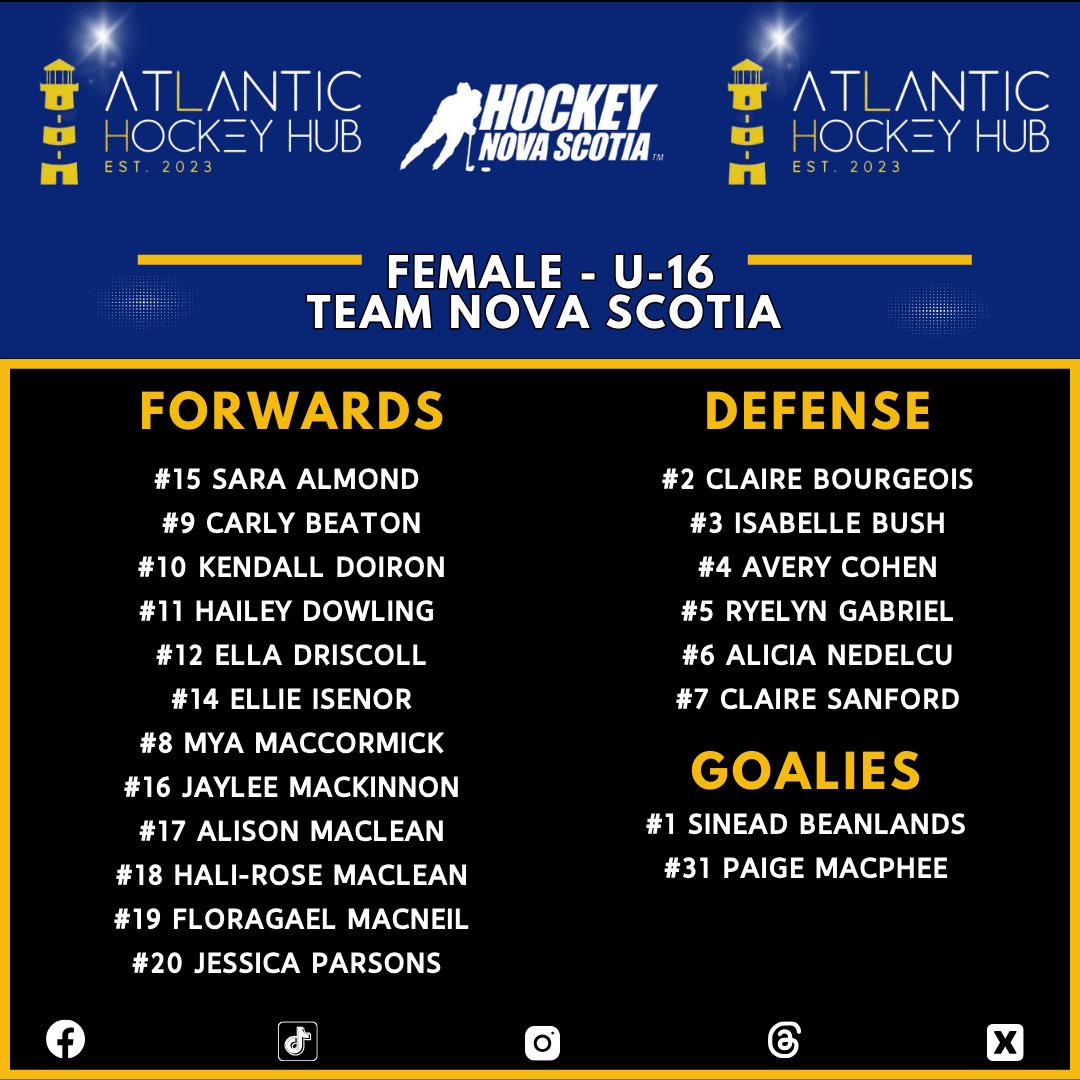 Moncton's Superior Propane Centre hosts the 26th Atlantic Challenge Cup and welcomes the best young U-16 female hockey players from across Atlantic Canada this weekend.

#AtlanticChallengeCup #AtlanticHockeyHub