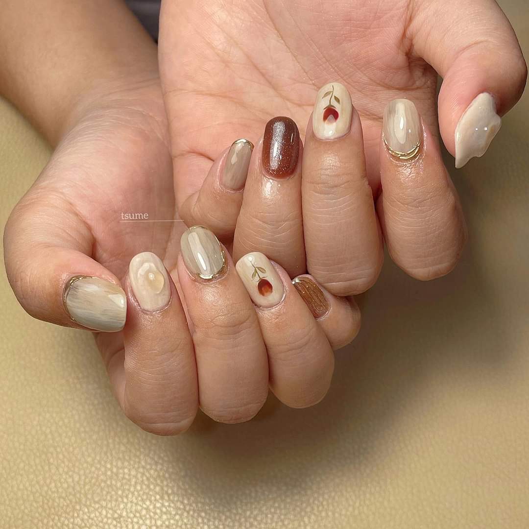 TpTsume's tweet photo. Time to bloom.✨ 

#nails #naildesign https://t.co/AiQV8ZTC8n