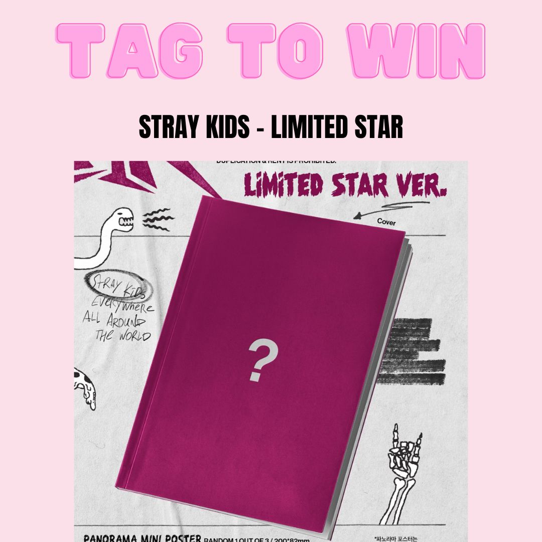 Stray Kids - STAR Album Giveaway🎁         
WIN Stray Kids - STAR Album for YOU + YOUR FRIEND 20 Couples = 40 Winners           

1. FOLLOW <a href="/cokodive/">cokodive</a>
2. TAG a friend under this photo      
3. Both YOU + YOUR FRIEND must follow <a href="/cokodive/">cokodive</a>
4. RT this Post!            

You can