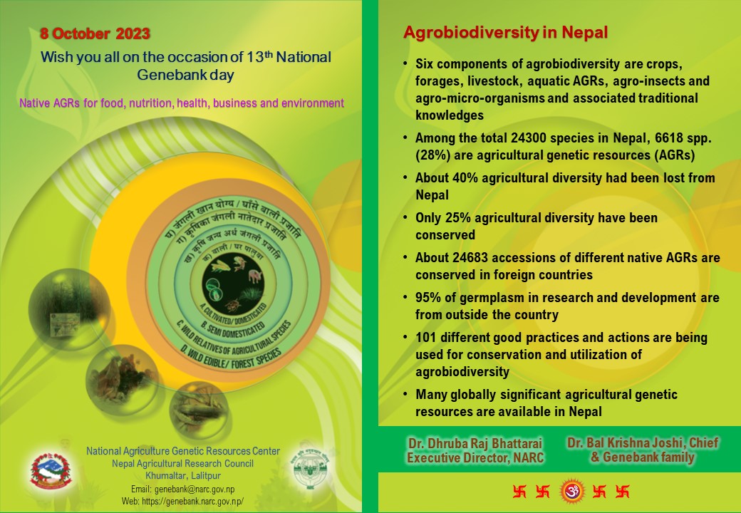 NAGRC Genebank (@nepalgenebank) on Twitter photo 