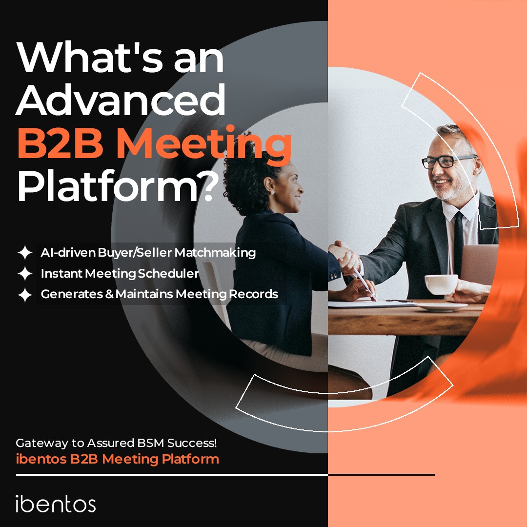 ibentosglobal's tweet image. Experience the new era of Buyer-Seller Meets where businesses connect faster, revenues peak higher and organizers scale bigger.
Connect with us to know more.
(bit.ly/3PNlCyE)
.
#B2BMeetingTech #BusinessMeetings #MeetingTechnology #TechInnovation #india #canada