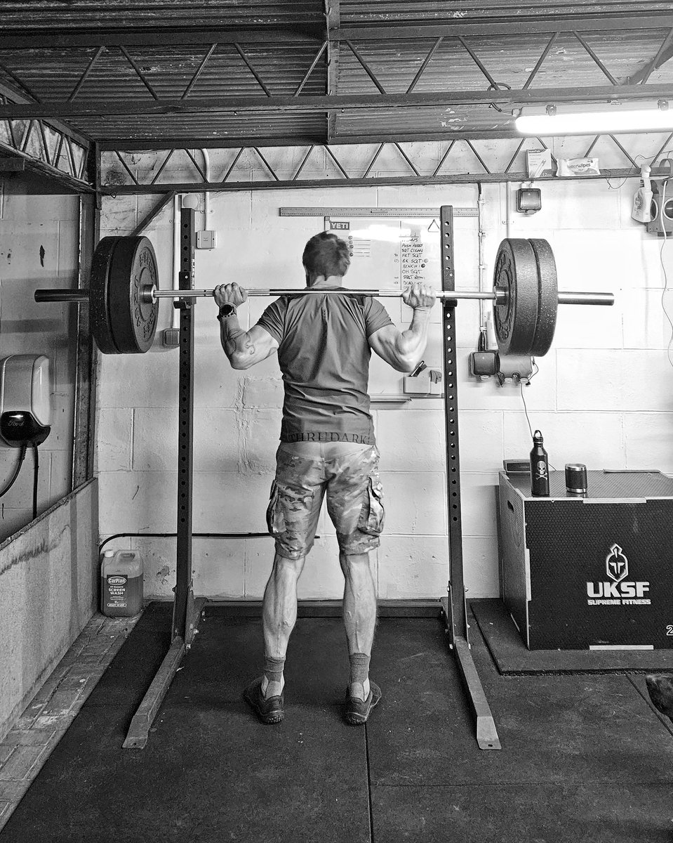 Back at it in the gym post Malaria. Was great to have a rest and the permission to not train. 🙏💪🏽🤣 #Expeditionfit