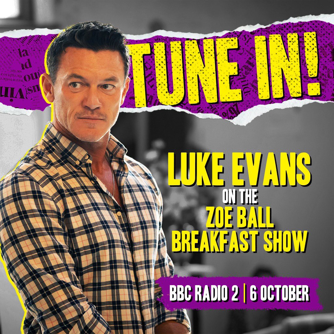 Luke Evans tweet media