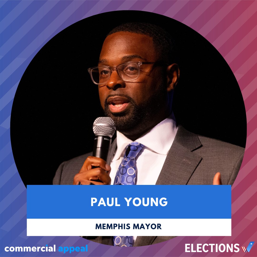 The next mayor of Memphis will be Paul Young, the current head of the Downtown Memphis Commission.

Read more here: bit.ly/3ZLgfV1
