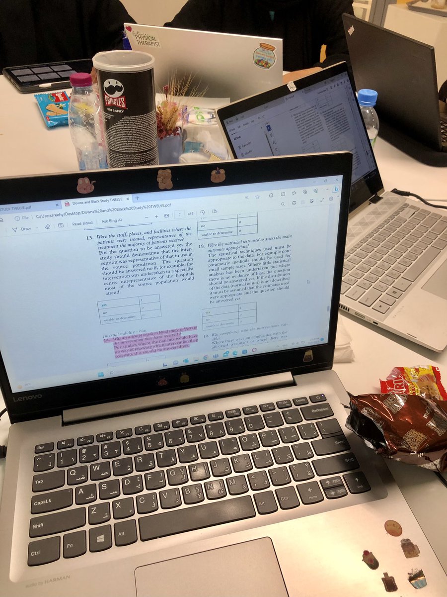Reehyun_'s tweet photo. أمس كان اخر يوم دوام في الجامعة قبل ما نروح اخر تدريب في المستشفى "٥ أسابيع كاملين" 🥹🥹✨✨ (راجعين للجامعة بعد التدريب)
طبعاً قضينا اليوم كامل من الصبح لليل أنا وقروبي نشتغل على مشروع التخرج Systemic Review ✨
أمس كان طويل ولطيف بنفس الوقت ❤️
#PTClass2023 https://t.co/5ty2Vm9tye