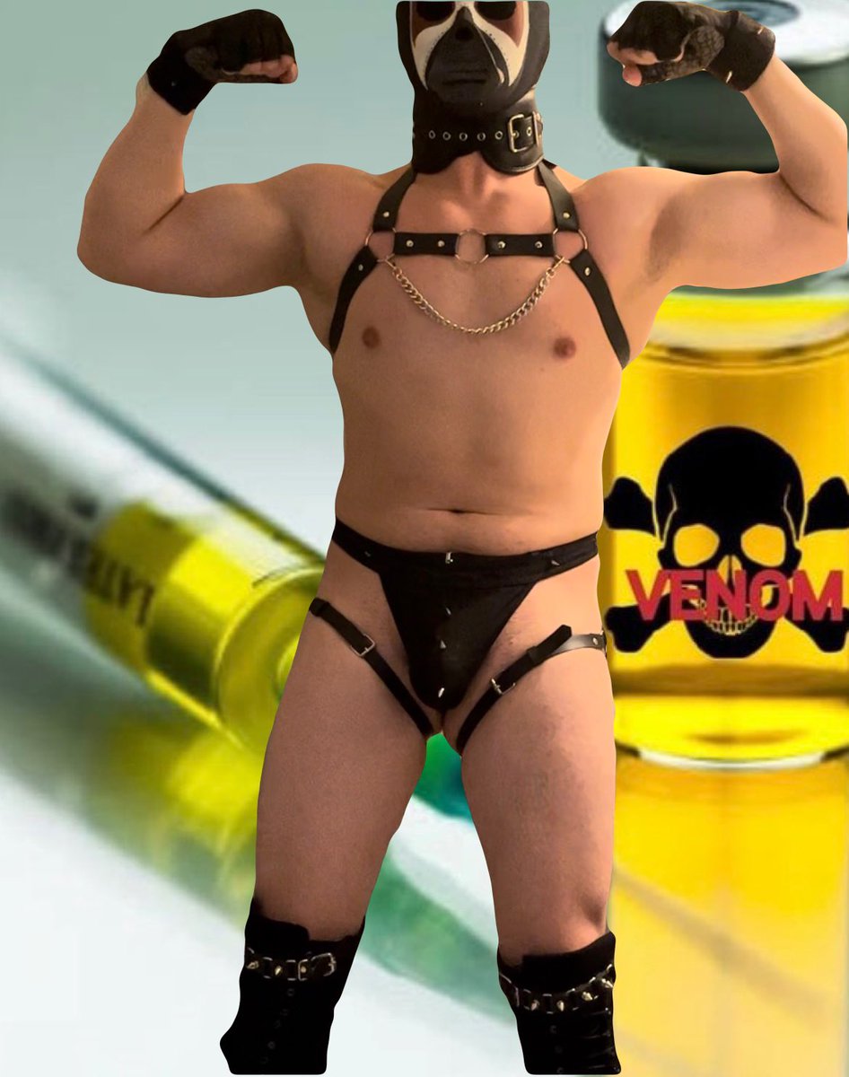 FrankImmabe's tweet photo. Feelin big!~ ❤️💪💉🧪
#bane #banemask #banetransformation #projectgilgamesh #banevenom #banemuscles #banemusclegrowth #musclegrowthtransformation #muscleworship #musclefetish #batmanandrobin1997 #jeepswenson #jeepswensonbane #jockstrapgay #spikes #leatherharness #musclefetish https://t.co/naIWVUGzla