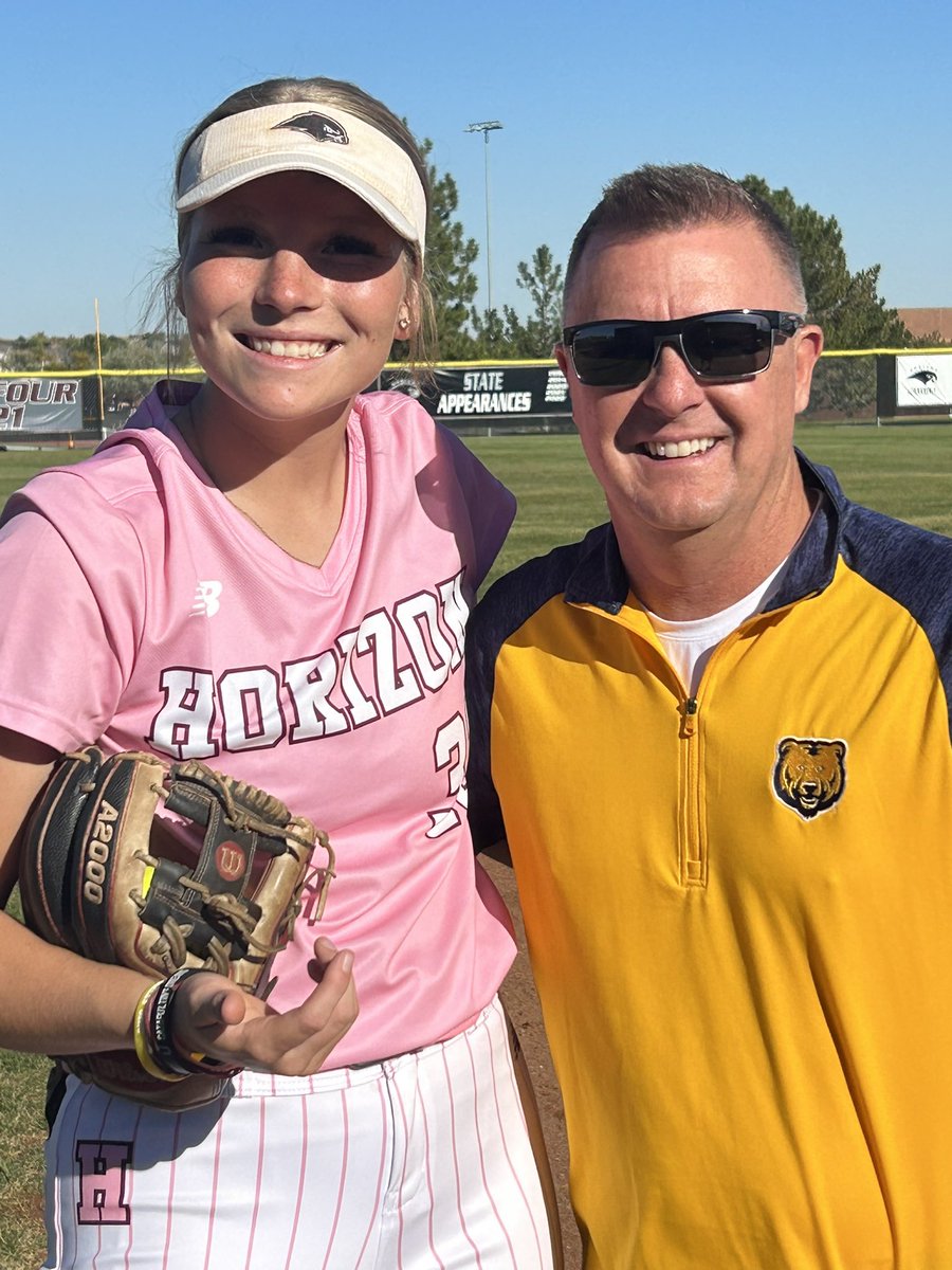 SCE_Principal's tweet photo. Huge congrats to the @HHS_HawksSB for the huge comeback victory today vs the Lobos. Also a huge shout out to @mohr_lilly for inviting me to the honor @Adams12 employees game. #MuchAppreciated #2RunBomb #5Balls @HorizonHawksAD https://t.co/nywqvTTw3N