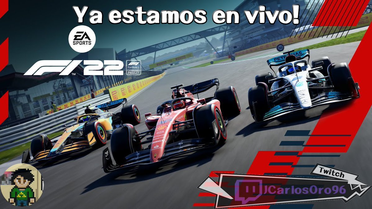 CarlosOro96's tweet photo. Ya empezamos directo, caile a ver el stream, estaré jugando "F1 22"
Regresamos a las carreras de Formula 1 con los compitas [F1 22] usando volante
https://t.co/2dgrNEkmdZ
#Stream #Streamer #Gamer #Gaming #Formula1 #F1 #F122 #EaAccess #Xbox #Gamepass #Crossplay https://t.co/VOrySYNExj