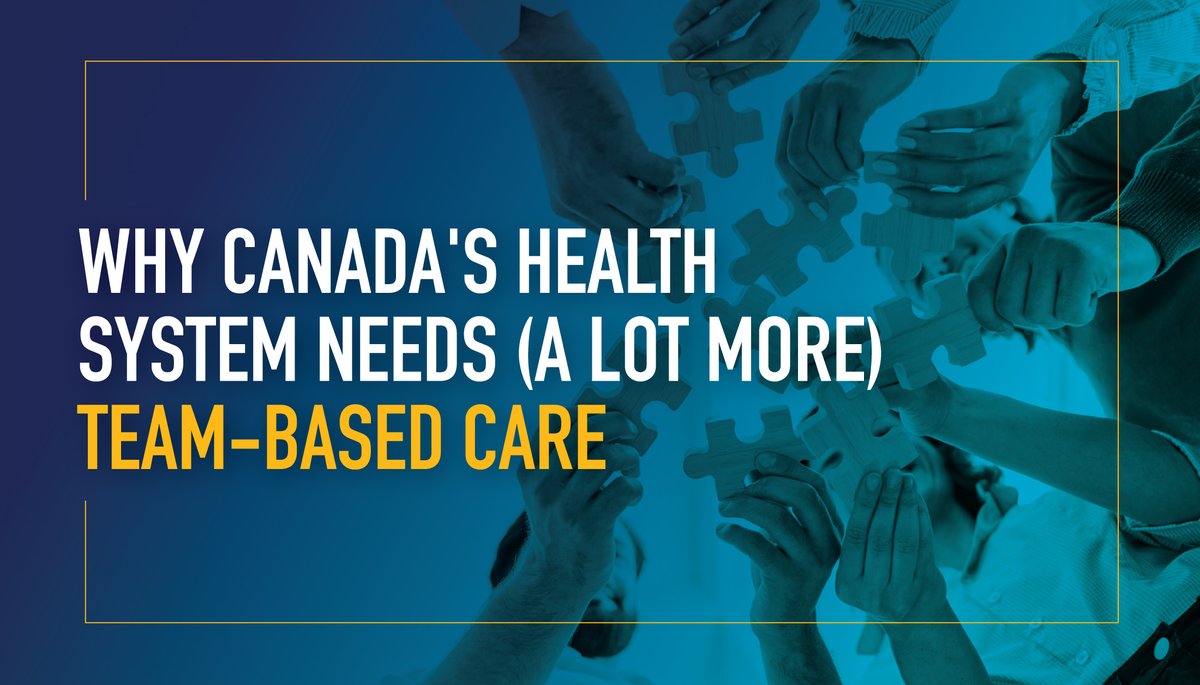 CMA_Docs's tweet image. As 6.5 million Canadians struggle to find a #FamilyDoctor and physician burnout rises, one thing is certain: we must modernize how #PrimaryCare is delivered to meet the evolving needs of patients &amp;amp; providers.

Team-based care is one way to do that 👉 bit.ly/3ZFFGHJ