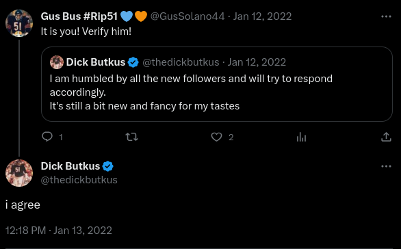 GusSolano44's tweet photo. I will miss him dearly. 💙🧡 #Rip51 https://t.co/wJt26fw6kT