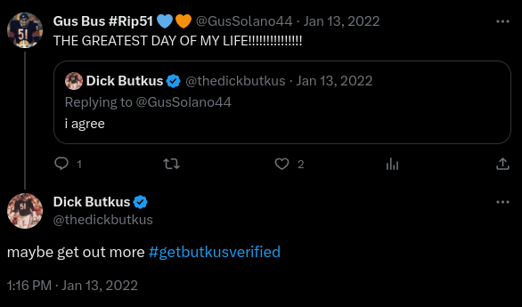 GusSolano44's tweet photo. I will miss him dearly. 💙🧡 #Rip51 https://t.co/wJt26fw6kT
