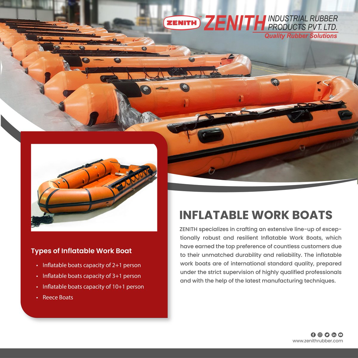 ZenithRubber's tweet image. ZENITH's Inflatable Work Boats. Crafted to international standards by our expert team.

🌐 Visit zenithrubber.com to explore our comprehensive range! 

#zenithrubber #inflatableboat #rescueboat #rubberinflatables #disastermanagement  #defence #marine #flood #monsoon #crpf