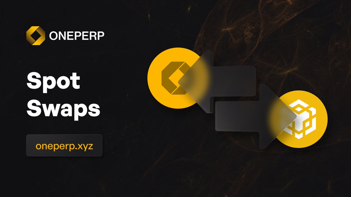 ONEPERP Exchange tweet media