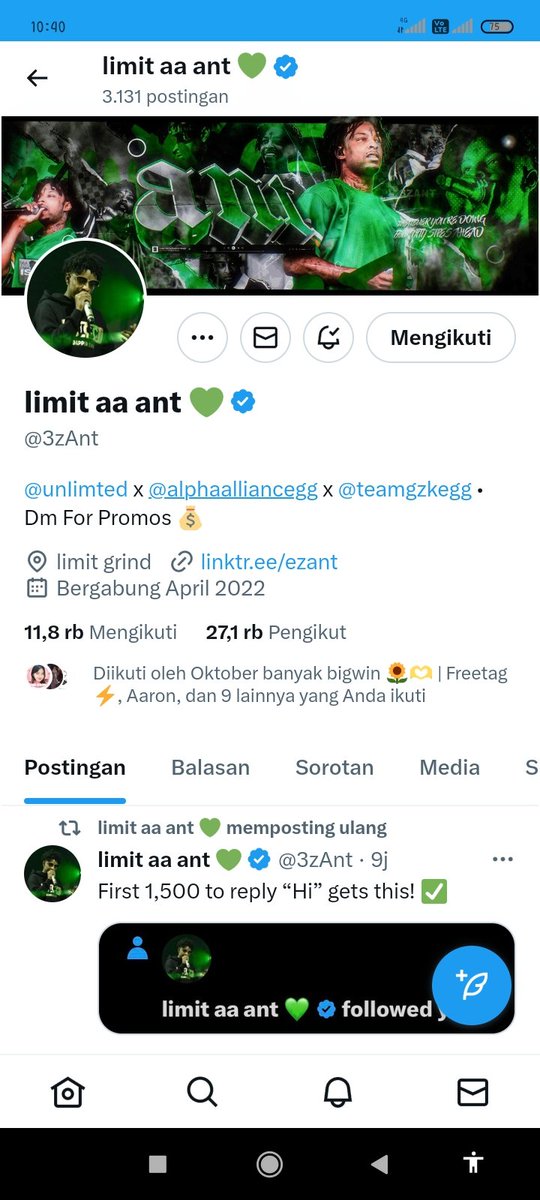 NazlaAngan67164's tweet photo. @A100888 @ilylucaaa @3zAnt @stuWFR @UziiWeb3 Done https://t.co/8tC5UgM9YY