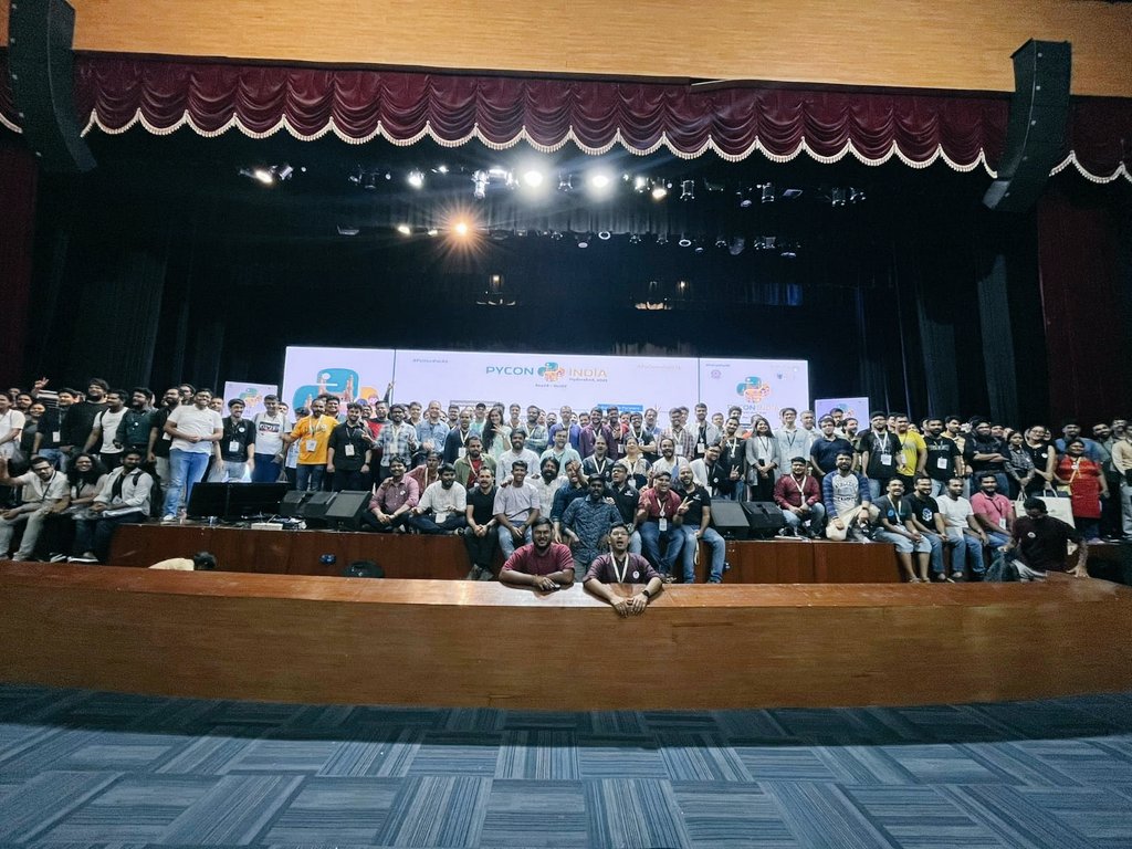 pyconindia's tweet image. A heartfelt thanks to all the attendees of #PyConIndia2023! 🙌🐍 Your passion and enthusiasm for Python made this event a huge success. Keep coding, innovating, and inspiring! 💻🌟
#PyConIndia #PythonForAll #CodeCollaborateCelebrate