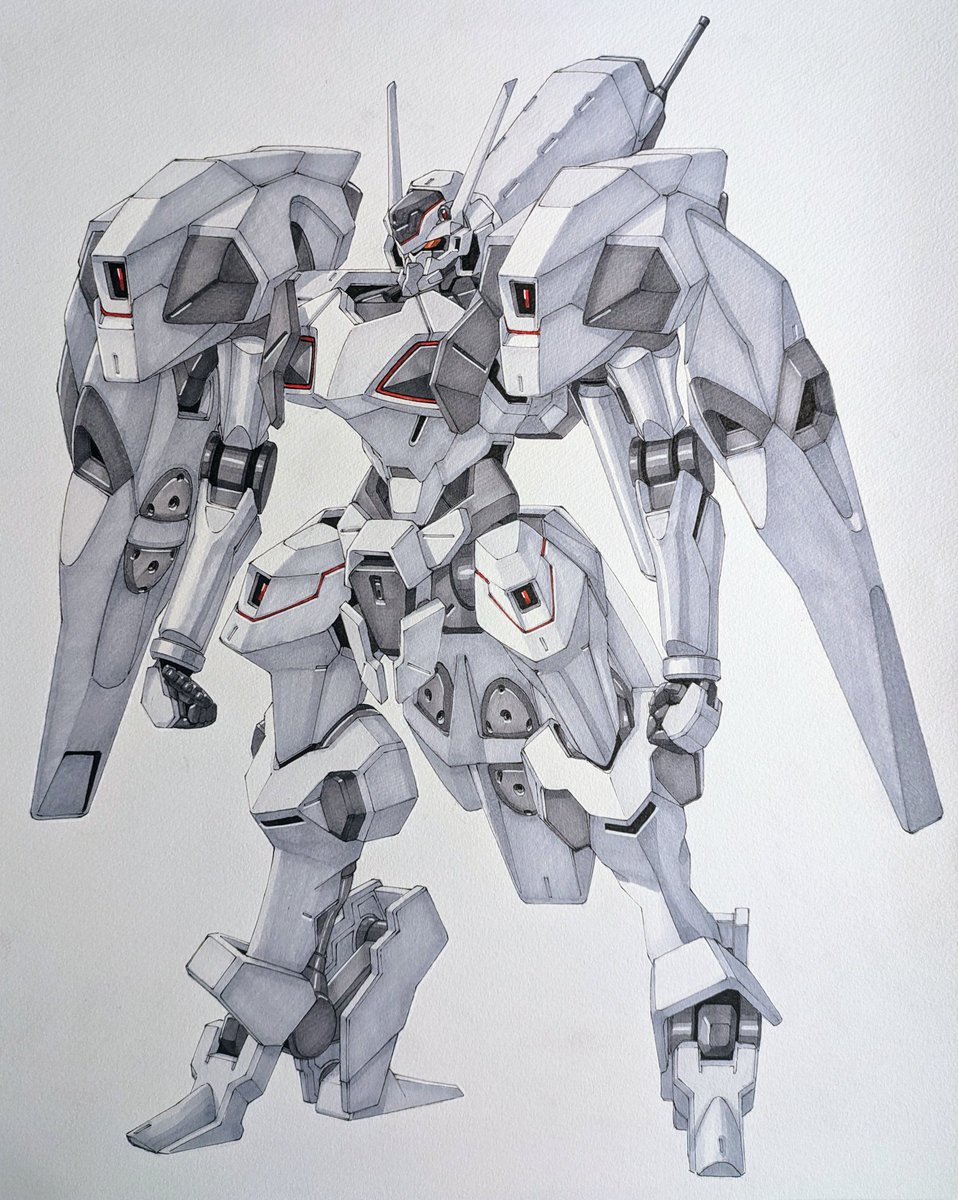 「ガンダム・ヴァナリス 型式番号 FP/X-66。ベネリットグループ「御三家」の一」|まー。🐇のイラスト