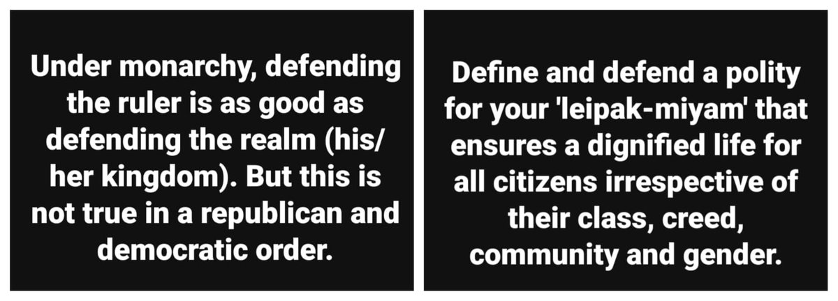 Bimol_Akoijam's tweet photo. Politics as a normative life in action must be restored! https://t.co/XoSoPpu8rd
