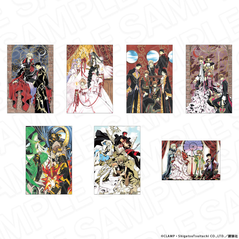 p039 ☆クリアファイル☆ CLAMP CLAMP原画展 in 京まふ2014 ツバサ