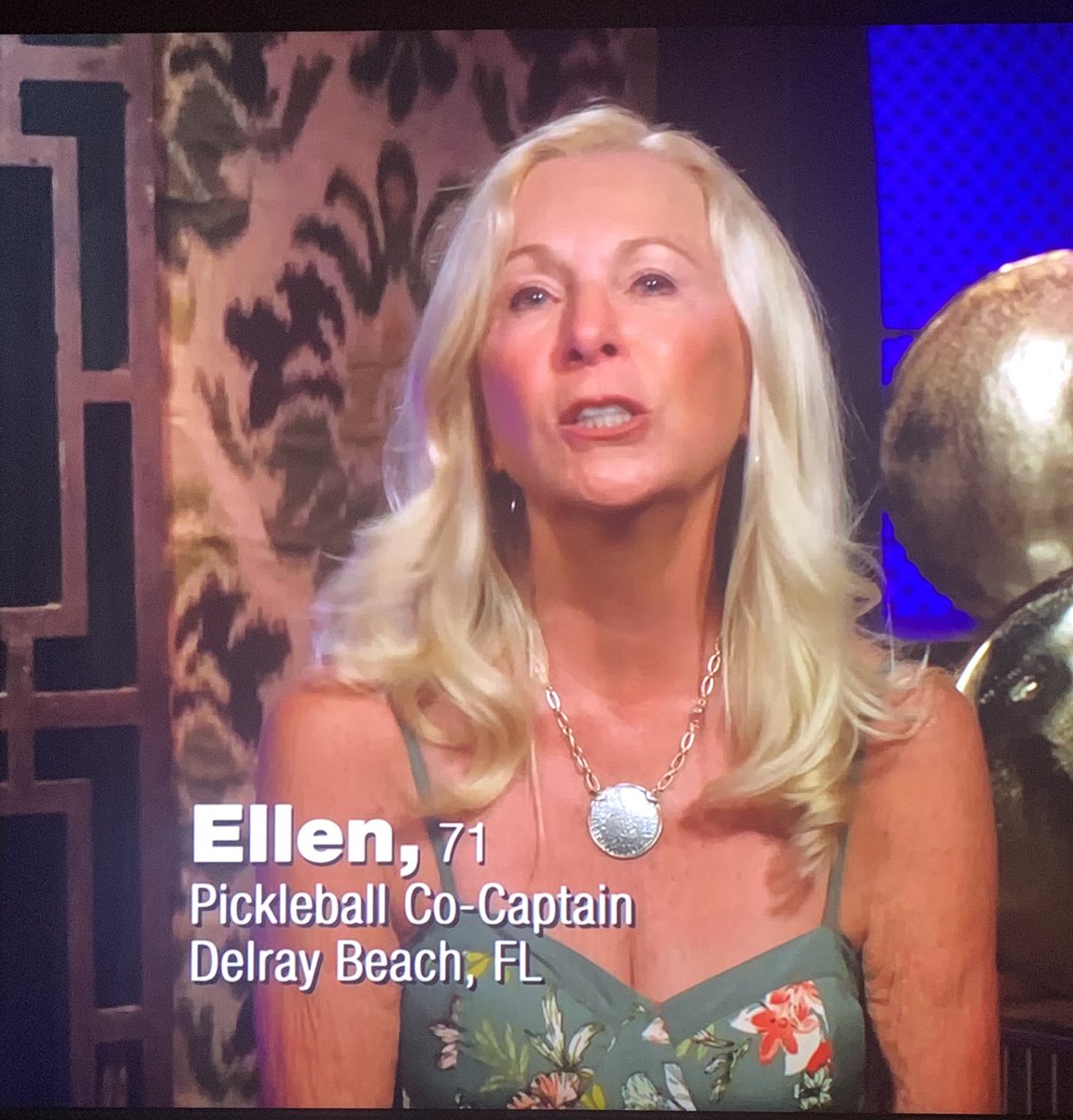 TristaHarman's tweet photo. #GoldenBachelor Ellen’s title  🤘🏽slay, Queen https://t.co/dJwKsen9Du