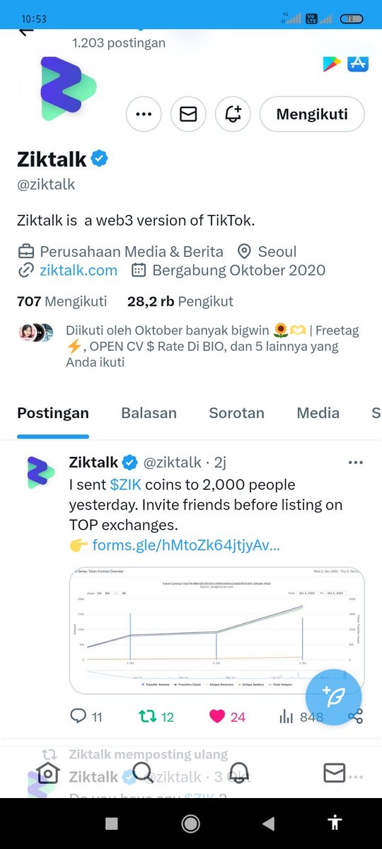 NazlaAngan67164's tweet photo. @yunaincrypto @ziktalk @BRC20_Domain @CryptoJoe76 Done https://t.co/Qn5D8j9moi