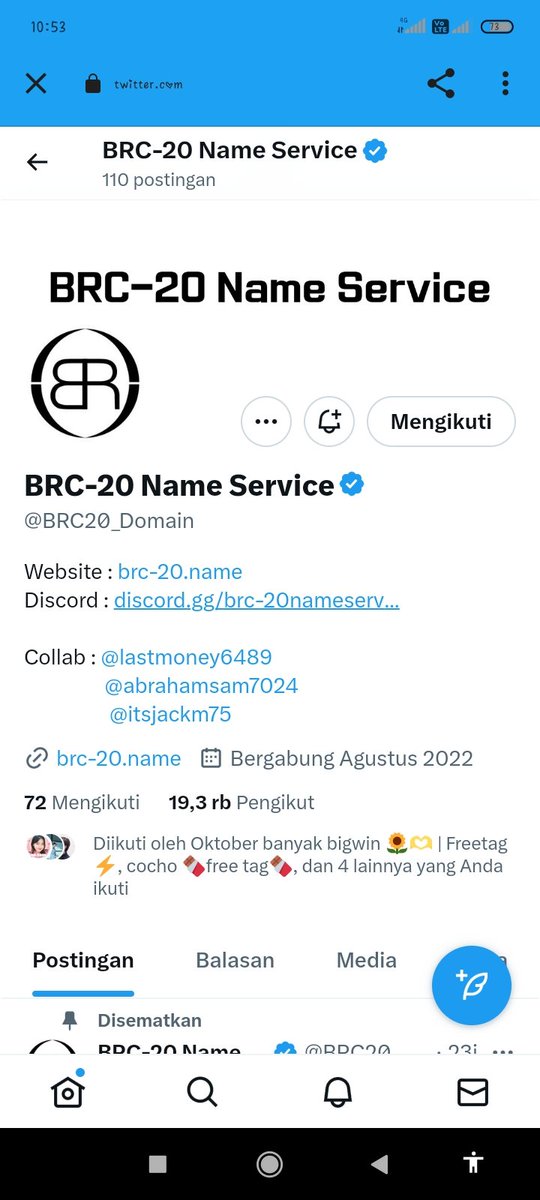 NazlaAngan67164's tweet photo. @yunaincrypto @ziktalk @BRC20_Domain @CryptoJoe76 Done https://t.co/Qn5D8j9moi