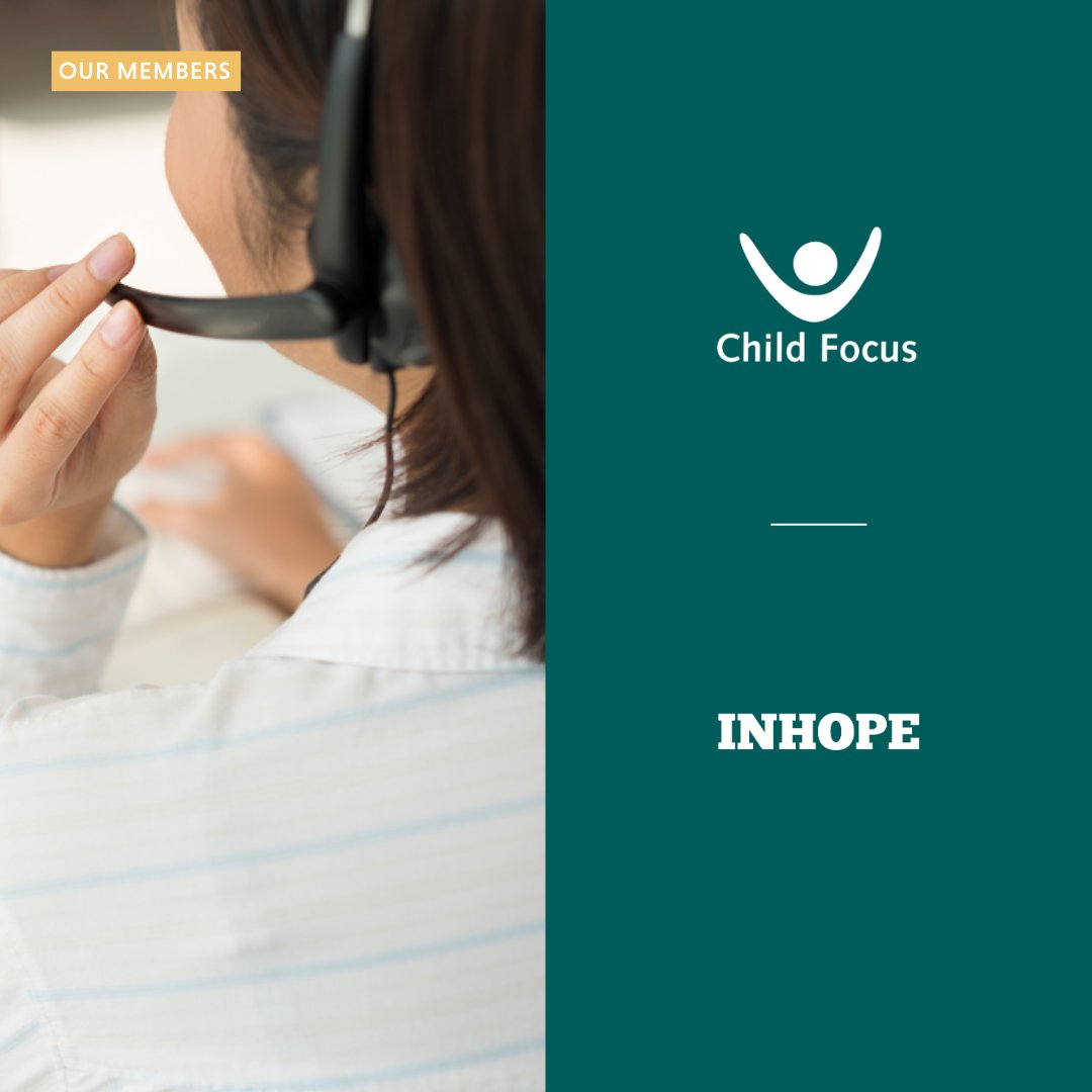 @childfocusNL founded in 1998, is a pioneer member of #INHOPE, taking on online child abuse material with a 24/7 reporting hotline, a helpline for children, and a comprehensive Online Safety portal.
Explore their work: bit.ly/3Q2k4Ss
#hotlineofthemonth #childfocusbelgium