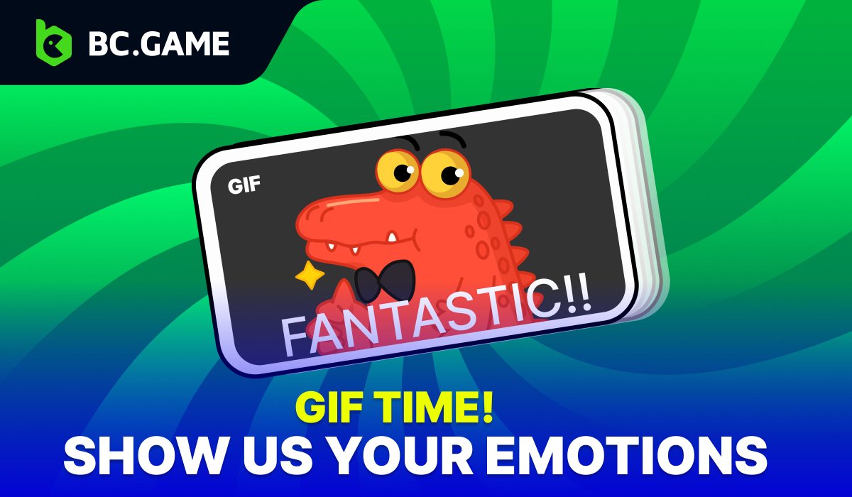 bcgame's tweet photo. GIF time🥳

Show us your emotions from your recent https://t.co/75wFXJL2Zp adventures. 😁📉 Use a GIF to tell your story💥 

#BCGAMEGIFStory #BCGAME #ShareGiF https://t.co/ZufZ3EFA4n