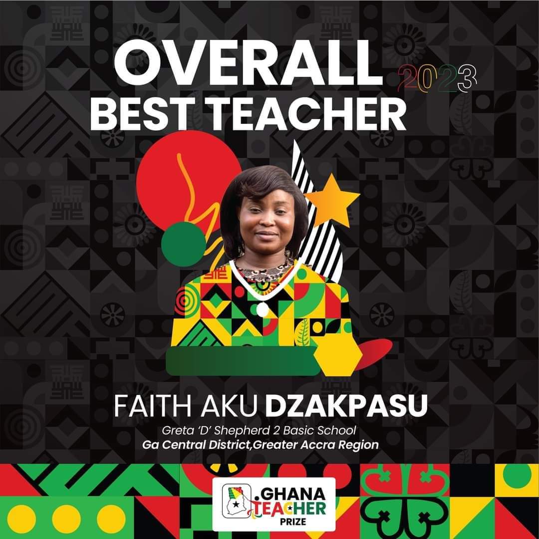 InsightEdGhana's tweet photo. Overall Best Teacher in Ghana 2023 &amp; Runners-up #BestTeacher2023 #WorldTeachersDay #NSMQ2023 #ghana https://t.co/1d0iZDaYQ3