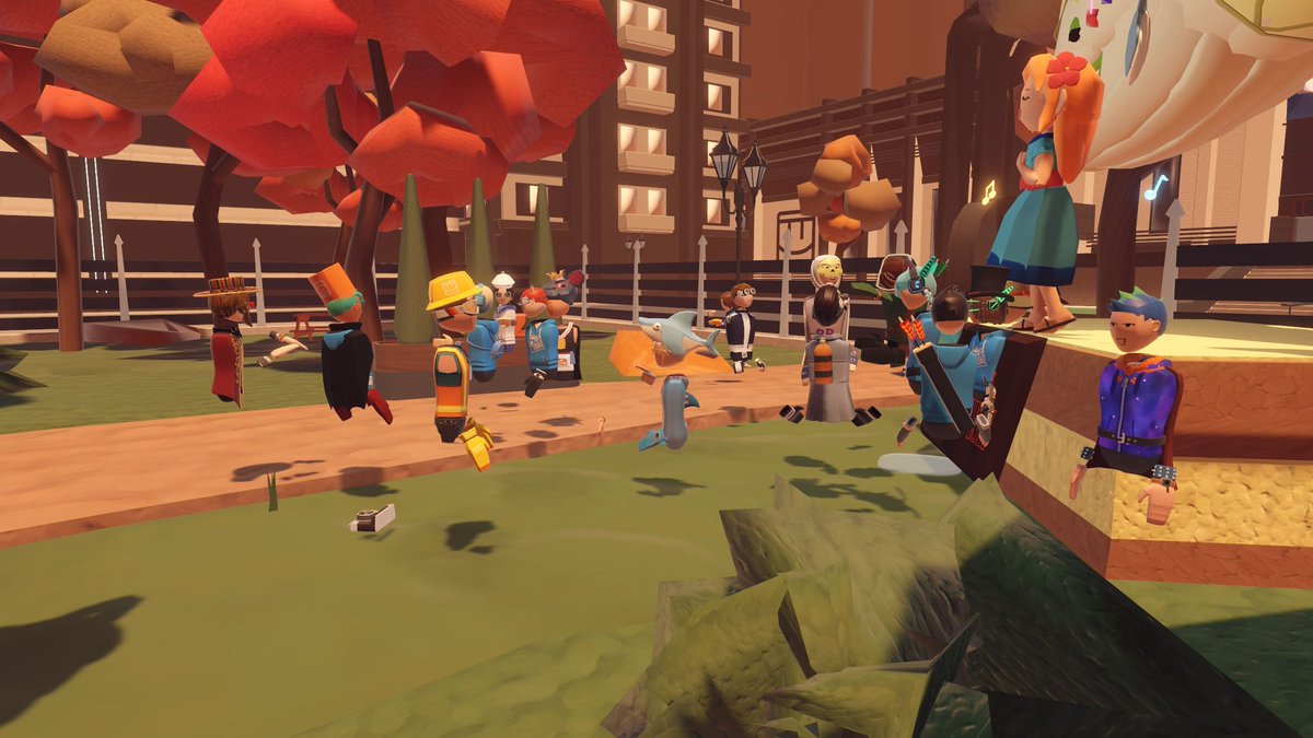 theRCLman's tweet photo. Day 1 of Rec Con was fun. There are so many talented and creative people on Rec Room. I have met up with iiburachi, emilywaffle, and schmeckldorf. #recroom #recroomvr #recroomgame #vr #reccon #reccon2023 https://t.co/aS6aYaD3Lz