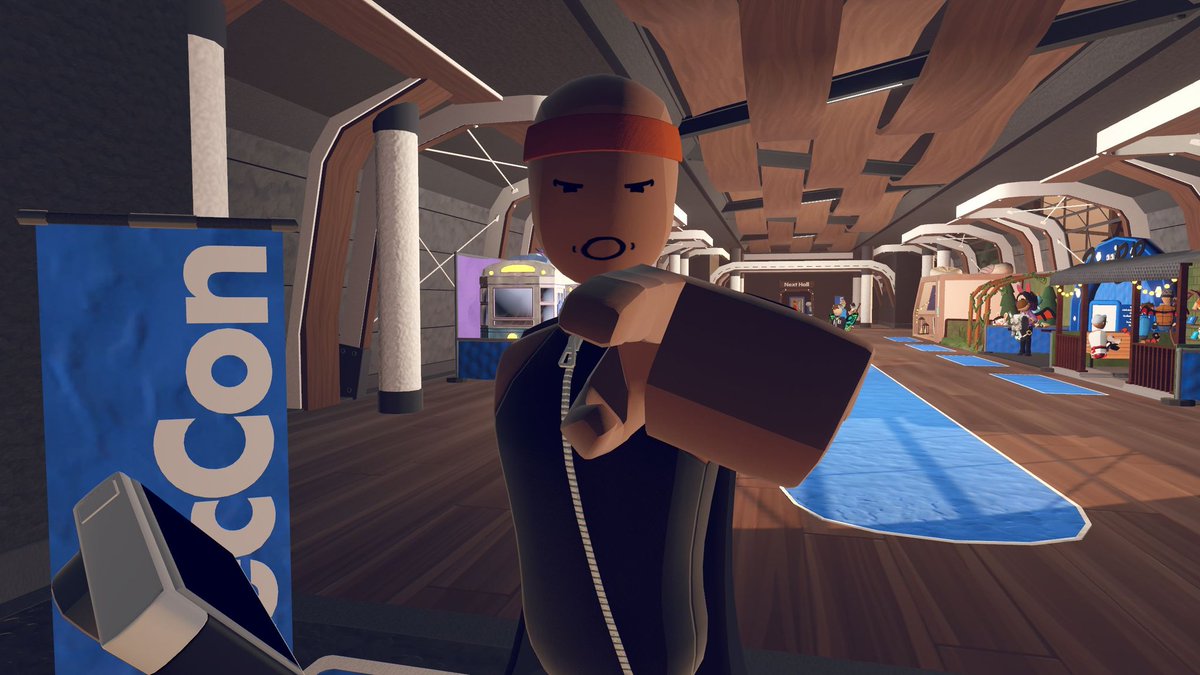 theRCLman's tweet photo. Day 1 of Rec Con was fun. There are so many talented and creative people on Rec Room. I have met up with iiburachi, emilywaffle, and schmeckldorf. #recroom #recroomvr #recroomgame #vr #reccon #reccon2023 https://t.co/aS6aYaD3Lz