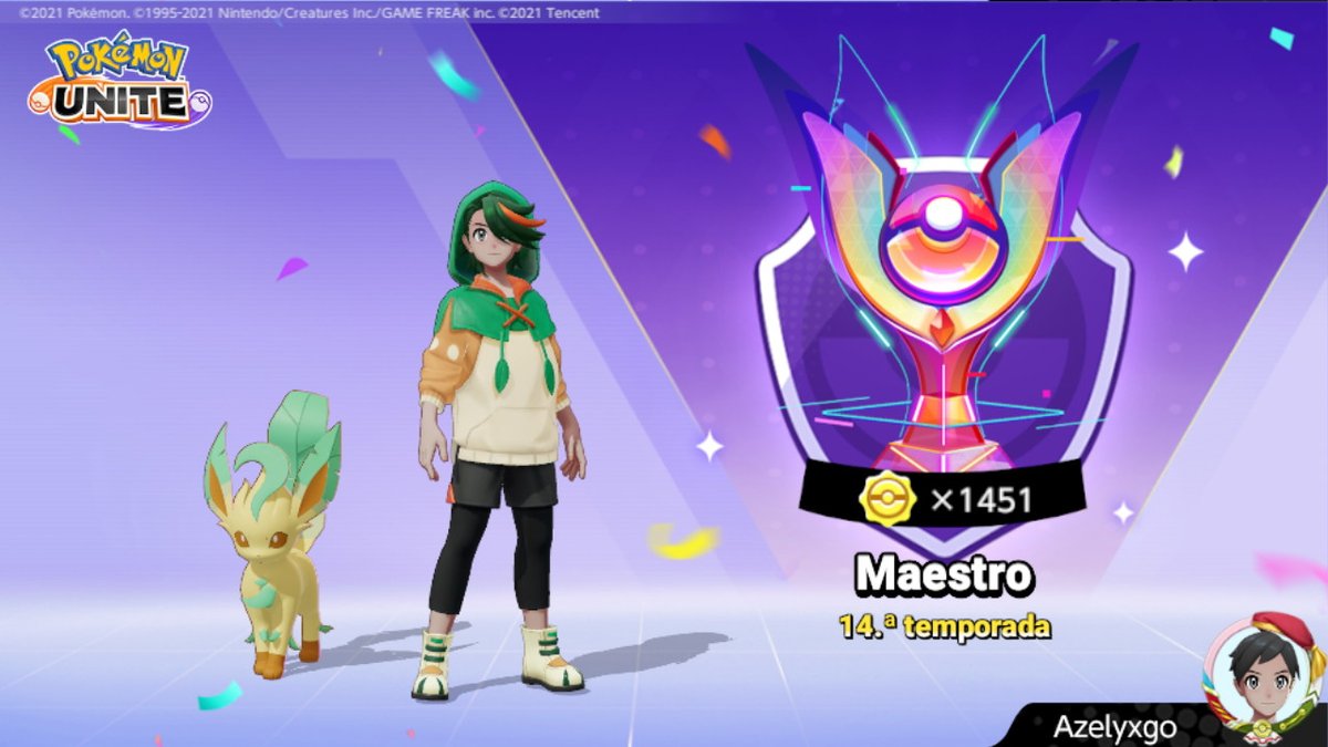AzelyxGo's tweet photo. #PokemonUNITE #NintendoSwitch https://t.co/DHT2LCJEbG