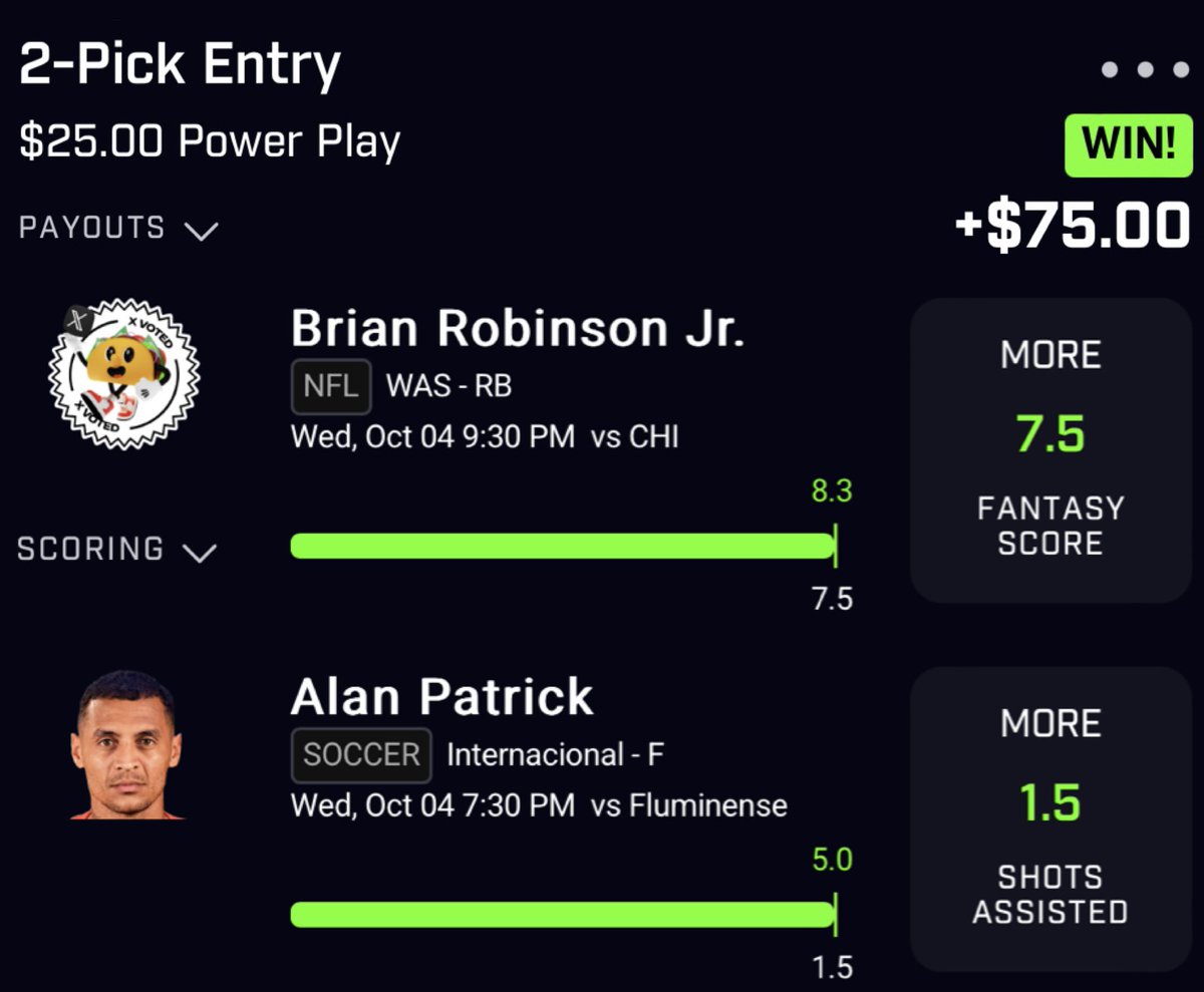 PotdPrizepicks's tweet photo. 🚨GIVEAWAY $25💰⬇️

🎯Cash all the Taco 🌮 pairs on PREMIUM💯 3/3✅🎯

‼️JOIN the PREMIUM💯 to WIN like that➡️https://t.co/zNOZ08VLKh

🚨GIVEAWAY🚨⬇️
If you RT and like this TWEET⬇️

🔥Enter on the FREE discord and go to the🚨GIVEAWAY🚨Channel and WIN your FREE money💸💸⬇️

‼️A BOT 🤖 will randomly select the winner so no scammers in here😉💰⬇️

⬇️FREE DISCORD⬇️

https://t.co/QzHa2ZfWl0