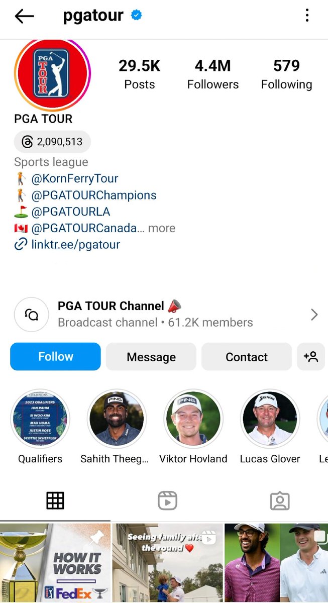 BarrelBecc82332's tweet photo. 23/10/06 IG analysis: Naeon's following added 1. PGA Tour. 
It looks like Naeon enjoyed learning Golf and enjoyed watching Golf tournament recently. Sanderson Farms Championship started from yesterday (Oct5-Oct 8). 
#TransitLove2 #Exchange2 #박나언 https://t.co/ldxvfN1d2G